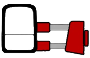 Towing Mirrors Icon